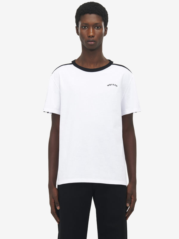ALEXANDER MCQUEEN - McQueen Logo T-shirt - Item 832342QXAA89000
